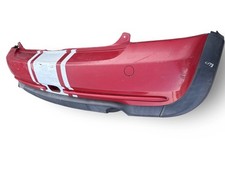Mini R50 Rear Bumper Covering Trim Panel Rear Cover Chili Red White Stripes