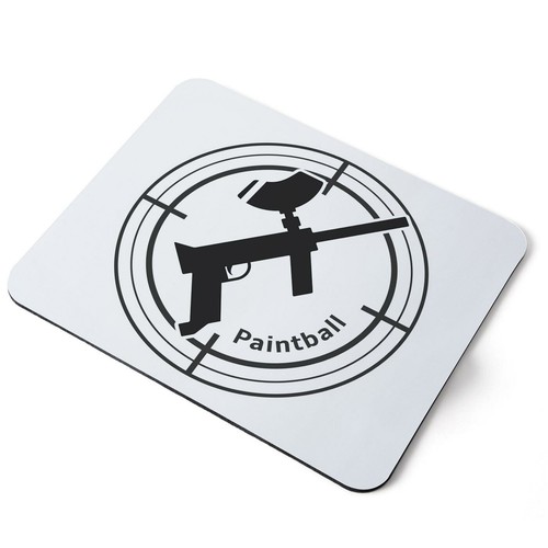 Mouse mat pad - mat, paintball