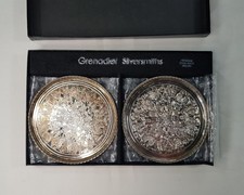 GRENADIER SET OF SILVER PLATED