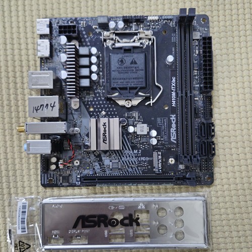 Asrock b410m itx lga1200 - asrock,