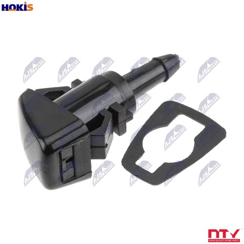 Washer fluid jet window - fluid,