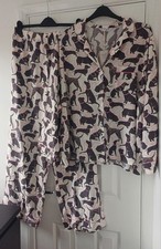 BNWT DOG PRINT LADIES PYJAMAS
