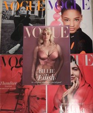 5x British Vogue Magazine