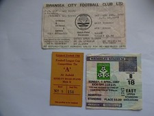 3 Liverpool Ticket Stubs - Cup