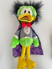 STUNNING Count Duckula 1989 Vintage Plush Toy with Cape & Bow Tie Cosgrove Hall 