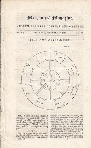 Steam and water wheel - and,