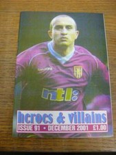 Dec-2001 Fanzine: Aston Villa