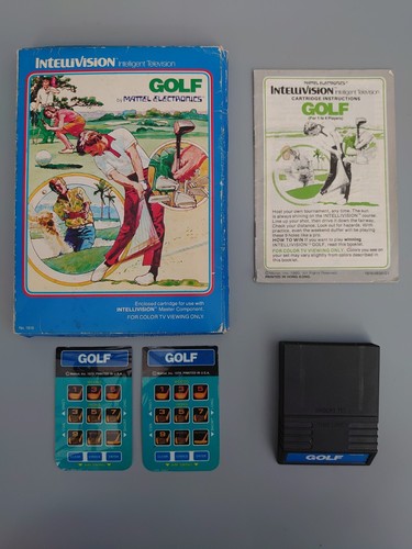 Golf mattel intellivision - golf,