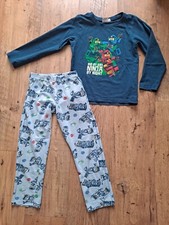 Lego Ninjago kids boys girls pyjamas size 4 - 6 years used