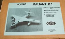 RARE Contrail Vickers Valiant vac-form kit 1:72 scale