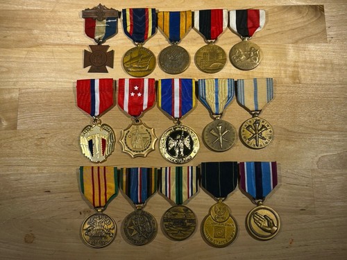 Lot military medals - 15, us