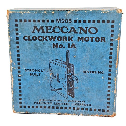 Meccano clockwork motor 1a - meccano,