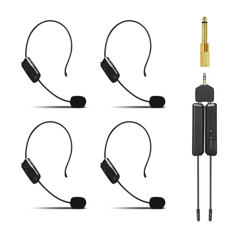 Wireless microphone system for - system,