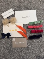 French Designer Tartine Et Chocolat Baby Girls Hair Clip  Small Jacadi Bands Vgc