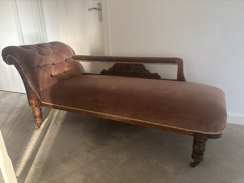 Antique chaise lounge - antique,