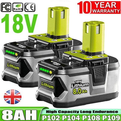 18v 0ah lithium - 8.0ah, lithium-ion