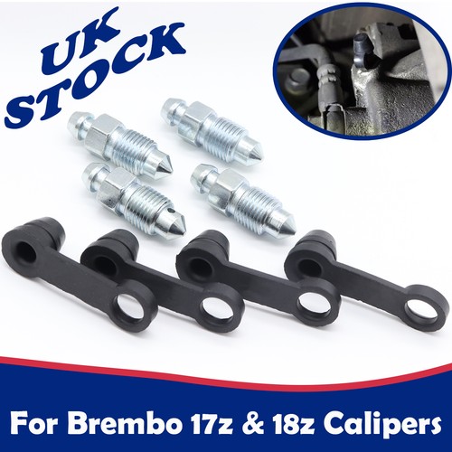 Front brake caliper - front, bleed