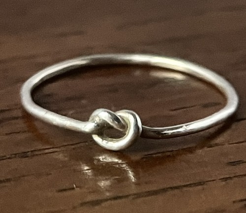 Sterling silver knot ring 925 - knot,