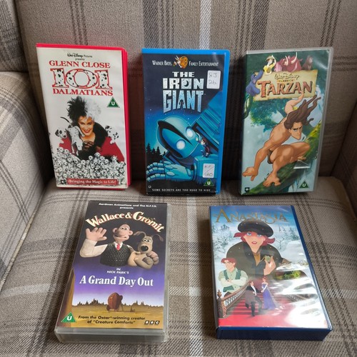 Vhs cassettes wallace - cassettes, &