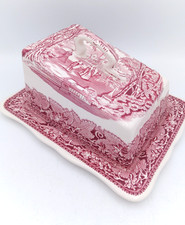 Masons Ironstone Red Pink