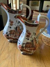 Pair  Staffordshire Ironstone