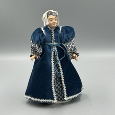 Dolls House Miniature Vintage 1:12 Tudor Style Doll