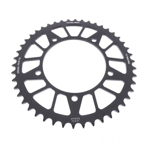Rear sprocket alu tooth - rear,
