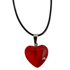 Quartz Heart Necklace Reiki