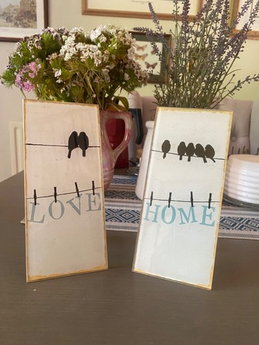Next pair plaques bird picture - pair,