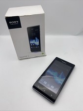 Sony Xperia J ST26i  (Unlocked) Jet Black 4GB 4.0" 5MP 3G Android 4