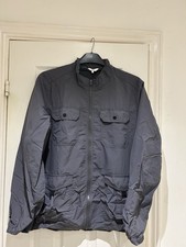 Cotton Traders Men’s Windbreaker Style Full Zip Jacket, Mesh Lining. Size L