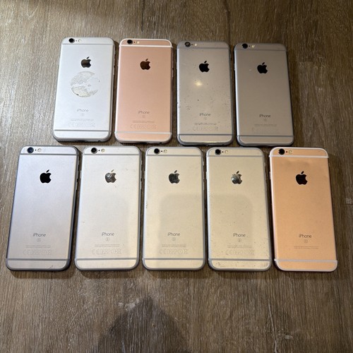 Faulty iphone joblot - 6s,