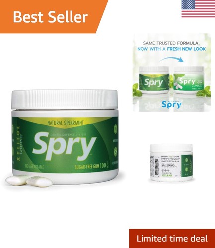 100 count spearmint - 100, xylitol