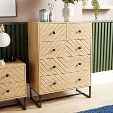 Chest 5 Drawers Aztec Design