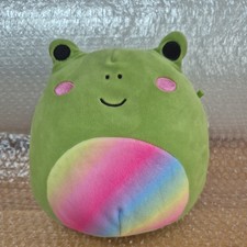 Wendy The Frog Rainbow Belly 8" Squishmallow Plush (Genuine) Kelly Toys