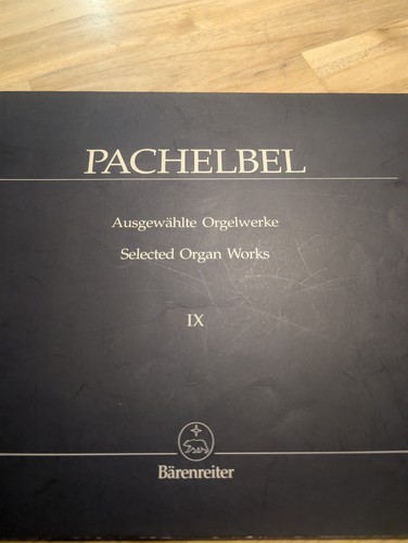 Selected organ works - organ,