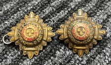 2 British Army Officers Pips (