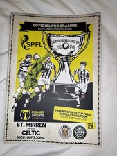 St Mirren V Celtic Premier