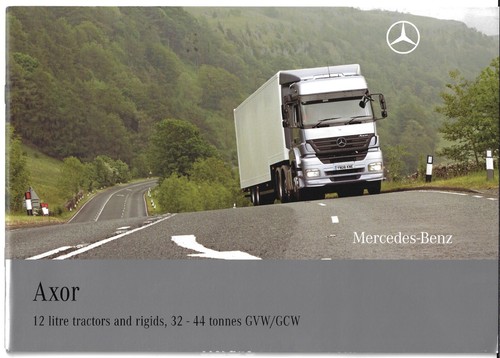 Mercedes benz axor rigid - rigid, &