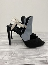 Zara Block Colour Peep Toe