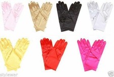 Women Satin Wrist Short Ladies