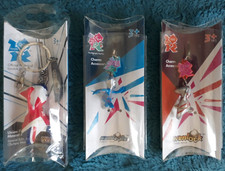 London 2012 Olympic Keyring / Charm Bundle Lot - Wenlock Mandeville