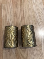 Stunning Antique, tribal fusion belly dance 9cm golden wrist cuff braclet viking