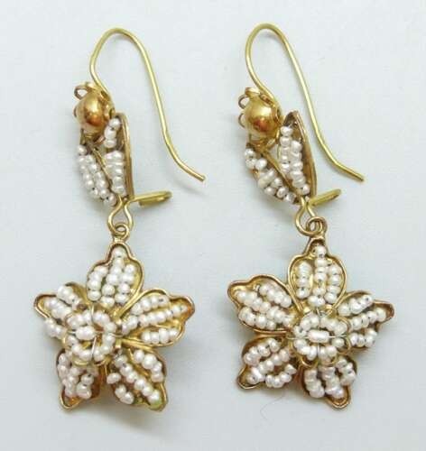 Victorian 14ct gold - victorian, pearl