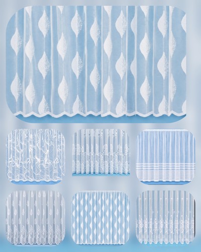 Net curtains sold per meter - curtains,