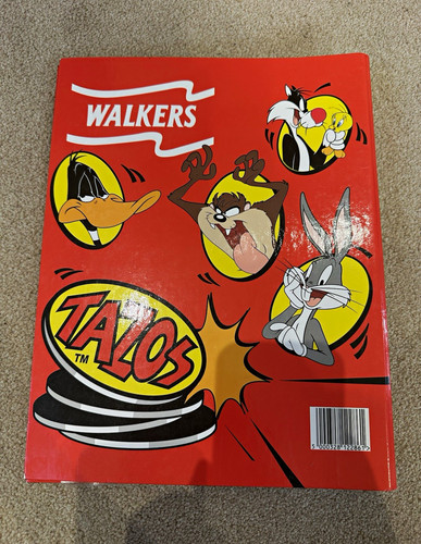 Walkers tazos collector album - walkers,