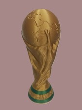 FIFA world cup trophy replica Decoration  (20cm x 8cm x 8cm) Hand painted 