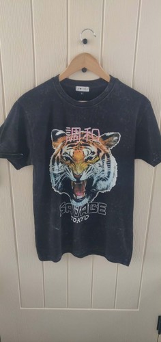 Grey mottled tiger shirt - grey,
