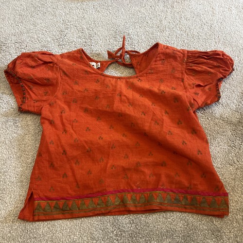 Girls indian sari top - indian,