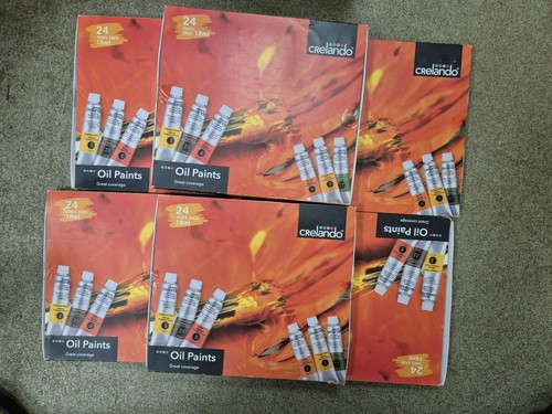 Joblot oil paint - 144, tubes